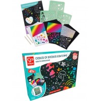 Игровой набор HAPE "Радужные блестки" с трафаретами (E1071_HP)