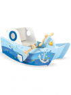 Детская качалка лодка HAPE, "Открытое море" (E1214_HP)