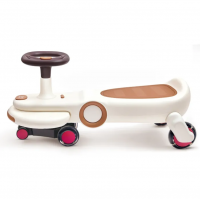 Детский беговел-толокар HAPE "первый транспорт" цвет: белый (E1224_HP)