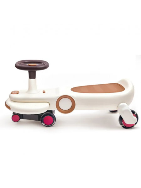 Детский беговел-толокар HAPE "первый транспорт" цвет: белый (E1224_HP)