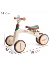 Детский беговел-велосипед 3в1 HAPE "Step-by-Step" цвет: бежевый (E1225_HP)