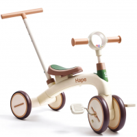 Детский беговел-велосипед 3в1 HAPE "Step-by-Step" цвет: бежевый (E1225_HP)