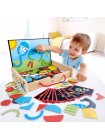 Магнитный конструктор в коробке HAPE "Веселый художник", 91 элемент (E1631_HP)
