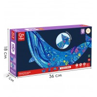 Пазл для детей HAPE "Водный мир" Горбатый кит (200 элементов) (E1668_HP)