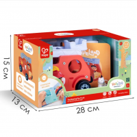 Детская игрушка HAPE "Играем вместе" Пожарная машина (E3440_HP)