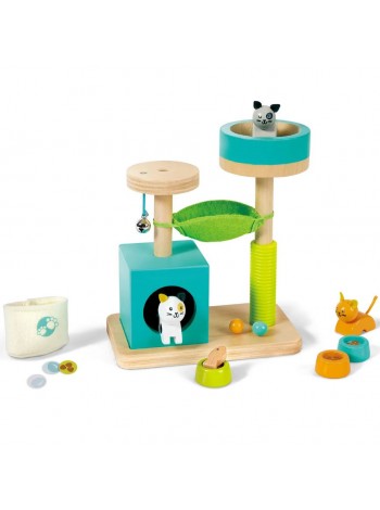 Детская игровой набор HAPE "Комната питомцев" с фигурками котят ( E3476_HP)