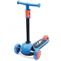 Детский самокат HAPE "Lean 'n Glide" с подсветкой цвет: синий (E8974_HP)
