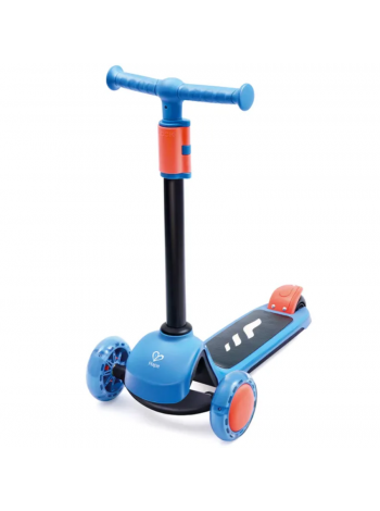 Детский самокат HAPE "Lean 'n Glide" с подсветкой цвет: синий (E8974_HP)