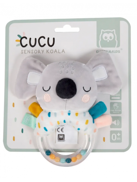Игрушка погремушка Hape "Зоопарк" Коала (R0021_EKK)