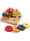 Головоломка "Играем вместе Hape" Танграмм и Сортер  (R1587_EKK)