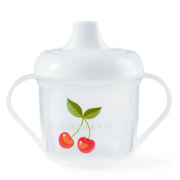 Поильник детский с ручками Happy Baby 6м+ цвет: Cherry (14001)