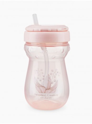 Поильник детский с трубочкой Happy Baby 9м+ цвет: May-lily  (14011)