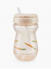 Поильник детский с трубочкой Happy Baby 9м+ цвет: Carrot (14011)
