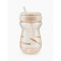 Поильник детский с трубочкой Happy Baby 9м+ цвет: Carrot (14011)