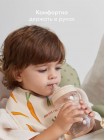 Поильник детский с трубочкой Happy Baby 9м+ цвет: Cream (14011)