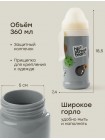 Поильник для кормления с прищепкой Happy Baby 360 мл. цвет: grey & stickers (14014)