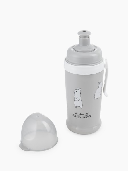 Поильник для кормления с прищепкой Happy Baby, 360 мл. цвет: Rabbit (14014)