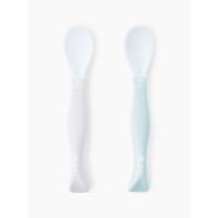 Набор ложек для кормления Happy Baby цвет: grey-blue (15003)