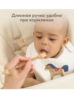 Ложка для кормления двусторонняя Happy Baby (15075)