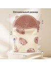 Прорезыватель-рукавичка Bear Happy Baby (20036)