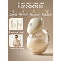 Молокоотсос электрический портативный Happy Baby цвет: cream (22013)