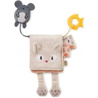 Развивающая игрушка котик-кошелёк Happy Baby (330718)