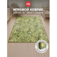 Складной игровой развивающий коврик Happy Baby Soft Floor цвет: цветочное поле (331902)