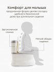 Детский пластиковый горшок " BUMLOO" Happy Baby цвет: Grey 34034