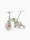 Беговел-велосипед трансформер KIDLY Happy Baby цвет: olive&beige (50051)