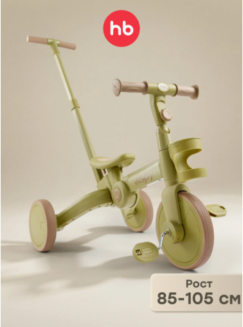 Беговел-трансформер VISPY Happy Baby цвет: green (50070)