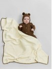 Детский вязаный плед Happy Baby 100*100  цвет: milky (87570)