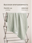 Детское вафельное полотенце Happy Baby 75х105 см цвет: оливковый (87586)
