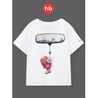 Футболка детская HB "White Mirror" (р.92-98) цвет: белый (88297-1)