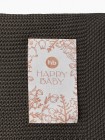 Детский вязаный плед Happy Baby 100*100  цвет: coffee (90120)