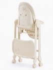 Детский стульчик для кормления с 6 месяцев Happy Baby BERNY LUX цвет: Milky (91023)