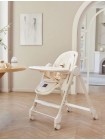 Детский стульчик для кормления с 6 месяцев Happy Baby BERNY LUX цвет: Milky (91023)