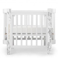 Детская кровать-люлька Happy Baby Mommy Love цвет: White Nova (95024)