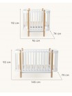 Детская кровать-трансформер Happy Baby Mommy Lux NEW