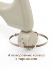 Детский стульчик для кормления с 6 месяцев Happy Baby WILLIAM PRO цвет: Latte