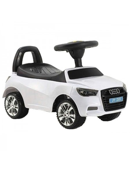 Детская машинка- толкачик (каталка) Audi JY-Z01A цвет: белый
