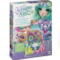 Набор для творчества Nebulous Stars серия Marinia набор аппликаций из фольги "Волшебный блеск" 11011_NSDA