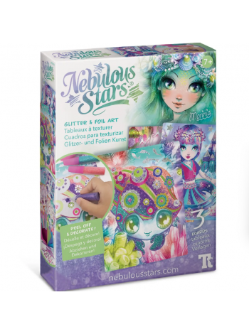 Набор для творчества Nebulous Stars серия Marinia набор аппликаций из фольги "Волшебный блеск" 11011_NSDA