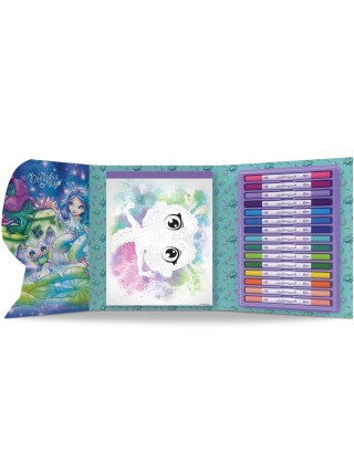 Набор для рисования по номерам Nebulous Stars Серия Nenuphia (36 иллюстраций, фломастеры 15 цветов) 11381_NSDA