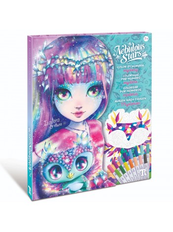 Набор для рисования по номерам Nebulous Stars Серия Isadora: (36 иллюстраций, 15 маркеров) 11382_NSDA