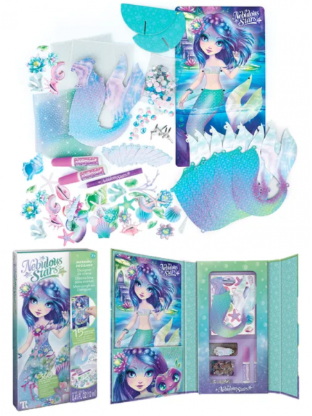 Набор для творчества Nebulous Nenuphia: Набор аппликаций для девочек 11472_NSDA