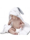 Детское махровое полотенце " Лапушка" 95*95 Perina цвет: серый ПД-05.2.95