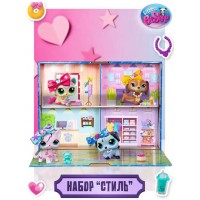 Игрушка-сюрприз Hasbro My Littlest Pet Shop:"Стиль" (4 фигурки с аксессуарами), серия 4  (00747_LPS)