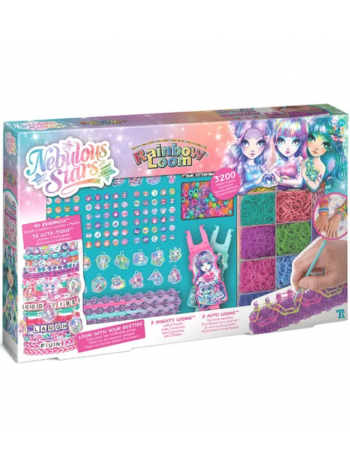 Детский набор для рисования Nebulous Stars Серия Space: Большой игровой набор для творчества - Плетение браслетов из резинок 11212_NSDA 