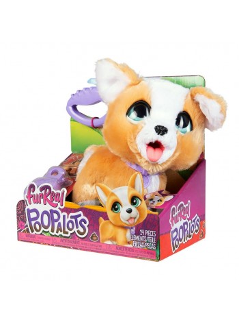 Детская интерактивная игрушка "Корги на поводке" 22 см. Hasbro Furreal Friends (42740)