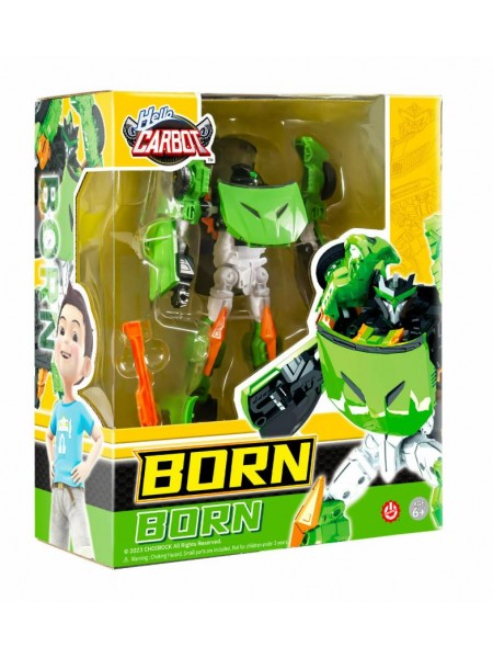 Карбот. Born трансформер 21 см, S2. Hello Carbot (42900)